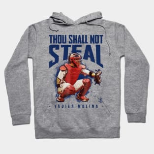 Yadier Molina Thou Shall Not Steal Hoodie